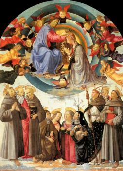 Domenico Ghirlandaio : Coronation of the Virgin